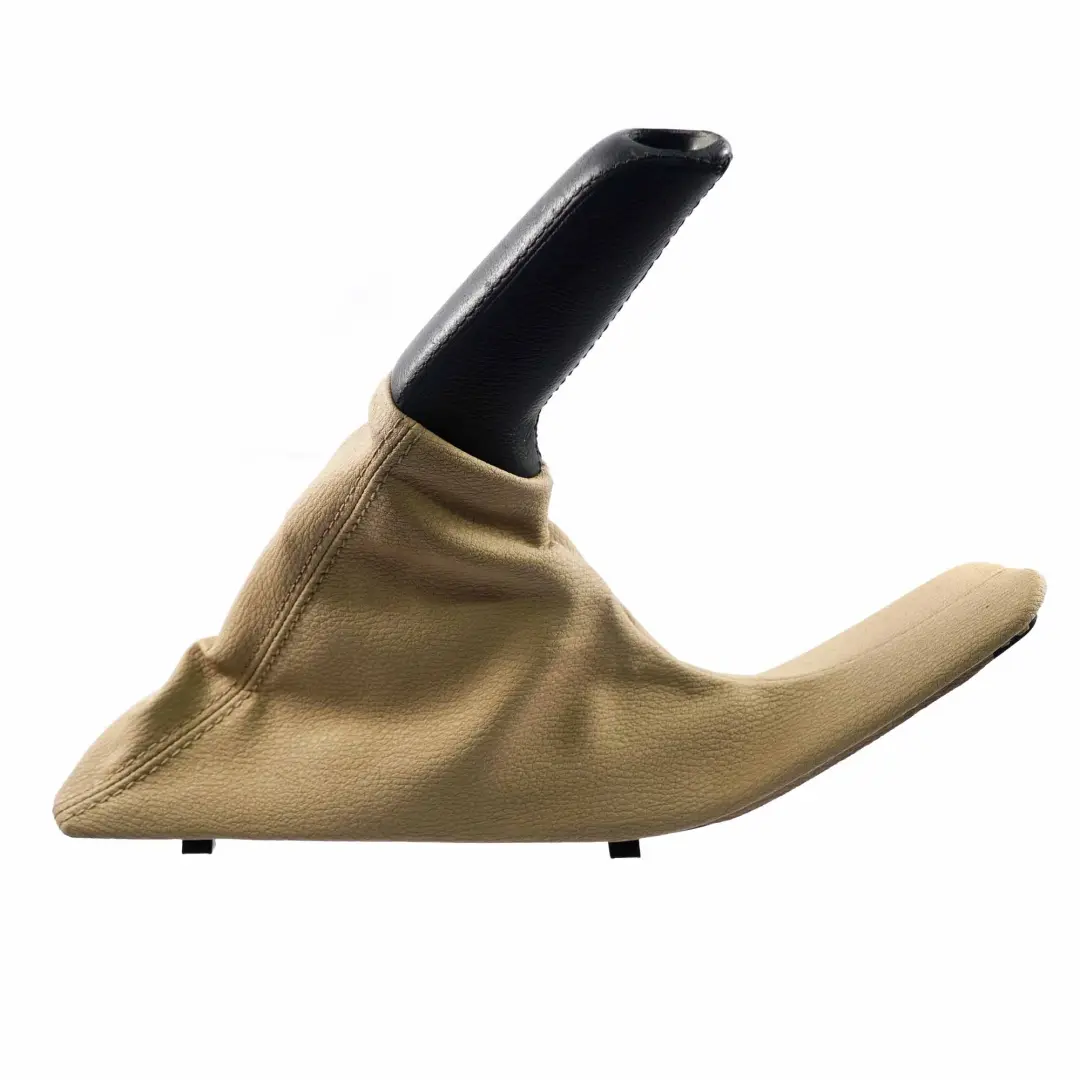 Handbrake Lever Cover Trim Front Savanna Beige to BMW X1 E84 with Part number 2991922 BMW X1 E84 Handbrake Lever Cover Trim Front Savanna Beige - SKU rhd-2991922 - Part number 2991922