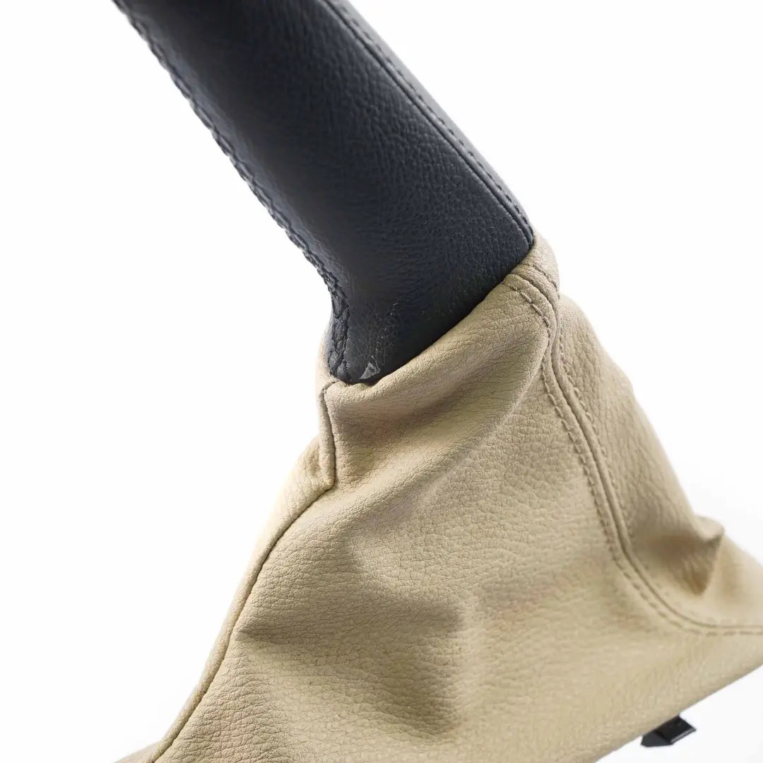 Handbrake Lever Cover Trim Front Savanna Beige to BMW X1 E84 with Part number 2991922 BMW X1 E84 Handbrake Lever Cover Trim Front Savanna Beige - SKU rhd-2991922 - Part number 2991922