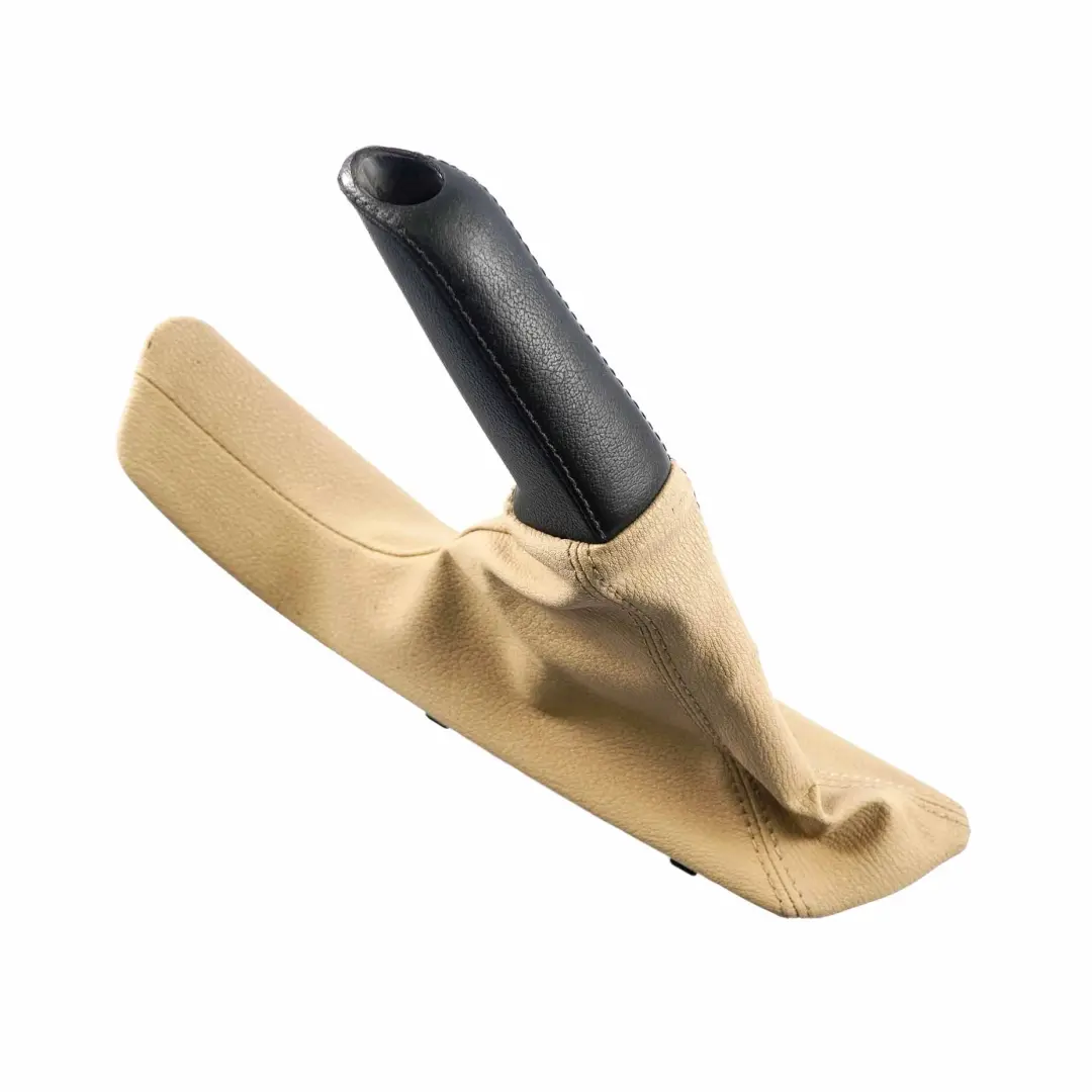 Handbrake Lever Cover Trim Front Savanna Beige to BMW X1 E84 with Part number 2991922 BMW X1 E84 Handbrake Lever Cover Trim Front Savanna Beige - SKU rhd-2991922 - Part number 2991922