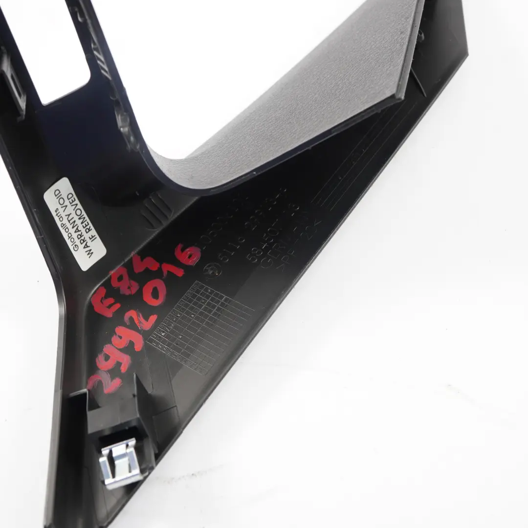 Switch Cover Centre Console Trim Panel Black 2991346 to BMW X1 E84 with Part number 2992016 BMW X1 E84 Switch Cover Centre Console Trim Panel Black 2991346 - SKU rhd-2992016 - Part number 2992016