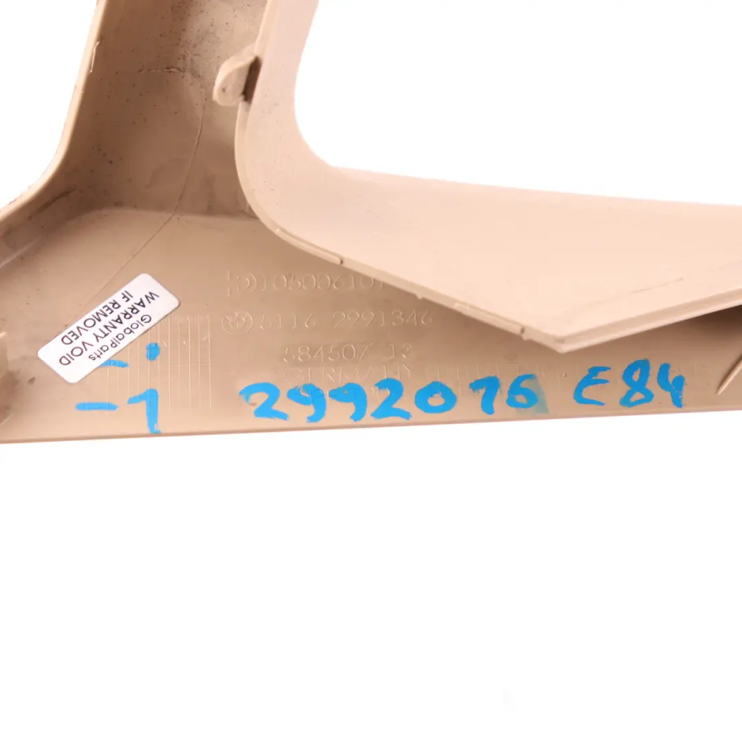 BMW X1 E84 Switch Cover Centre Console Trim Panel Savanna Beige 2991346 - SKU rhd-2992017 - Part number 2992017