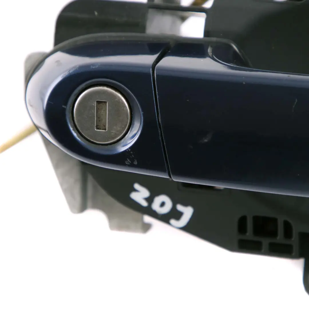 Front Right Door Grab Handle O/S Tiefseeblau Deep Sea Blue A76 to BMW X1 E84 with Part number 2992972 BMW X1 E84 Front Right Door Grab Handle O/S Tiefseeblau Deep Sea Blue A76 - SKU rhd-2992972-DSB - Part number 2992972