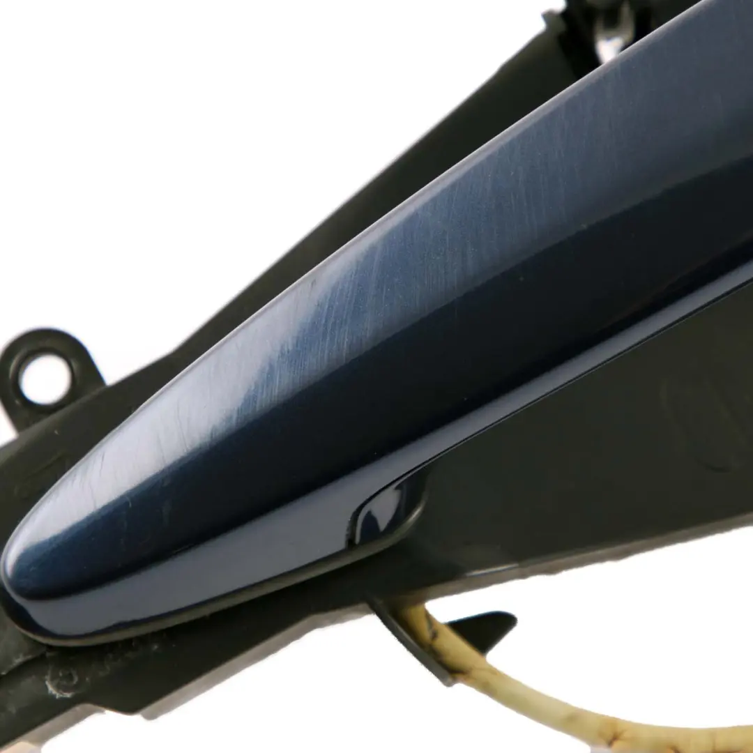 Front Right Door Grab Handle O/S Tiefseeblau Deep Sea Blue A76 to BMW X1 E84 with Part number 2992972 BMW X1 E84 Front Right Door Grab Handle O/S Tiefseeblau Deep Sea Blue A76 - SKU rhd-2992972-DSB - Part number 2992972