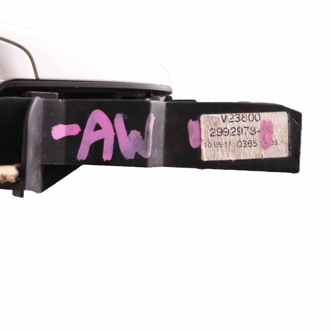  Door Handle BMW X1 E84 Front Left N/S Outside Exterior Grab Alpinweiss 3 - 300 - SKU rhd-2992973-AW - Part number 2992973