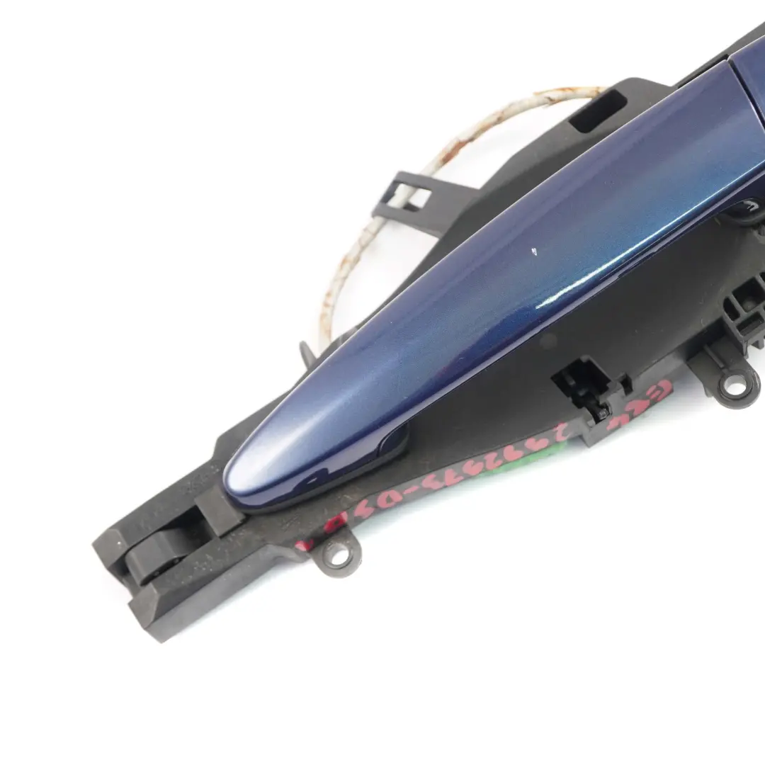 Front Left Door Grab Handle N/S Tiefseeblau Deep Sea Blue A76 to BMW X1 E84 1 with Part number 2992973 BMW X1 E84 1 Front Left Door Grab Handle N/S Tiefseeblau Deep Sea Blue A76 - SKU rhd-2992973-DSB1 - Part number 2992973