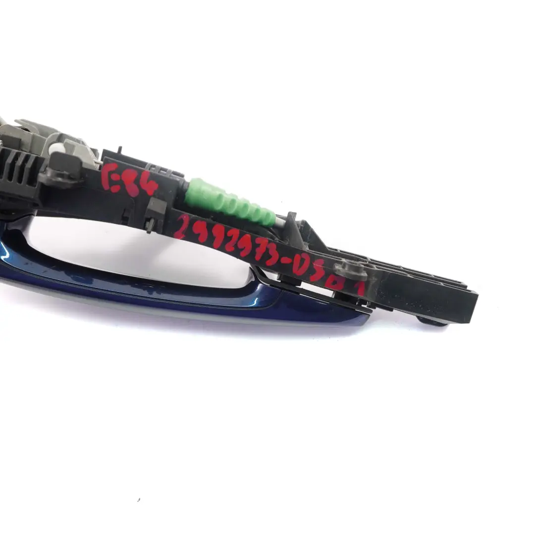 Front Left Door Grab Handle N/S Tiefseeblau Deep Sea Blue A76 to BMW X1 E84 1 with Part number 2992973 BMW X1 E84 1 Front Left Door Grab Handle N/S Tiefseeblau Deep Sea Blue A76 - SKU rhd-2992973-DSB1 - Part number 2992973