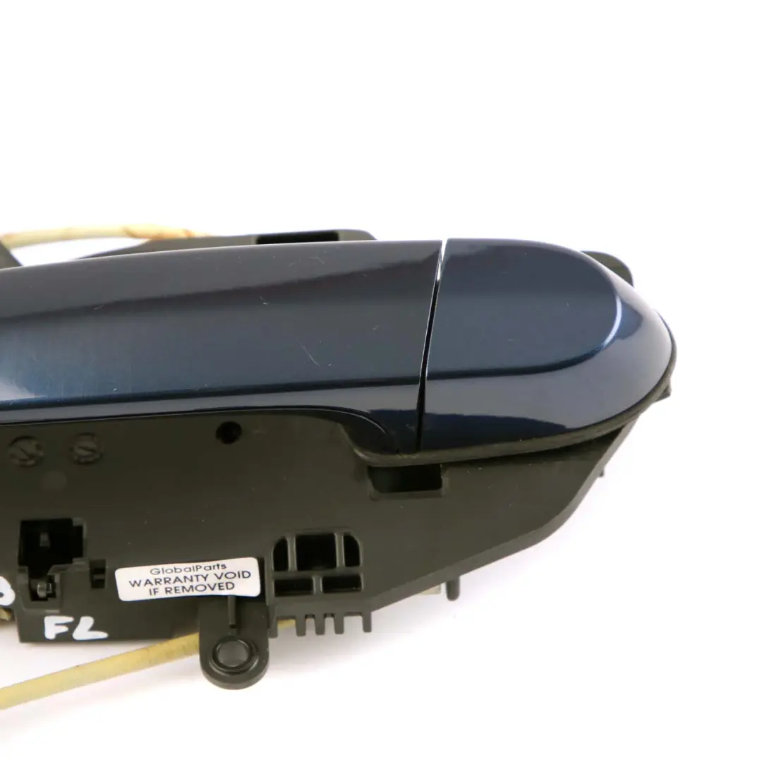 Front Left Door Grab Handle N/S Tiefseeblau Deep Sea Blue A76 to BMW X1 E84 with Part number 2992973 BMW X1 E84 Front Left Door Grab Handle N/S Tiefseeblau Deep Sea Blue A76 - SKU rhd-2992973-DSB - Part number 2992973