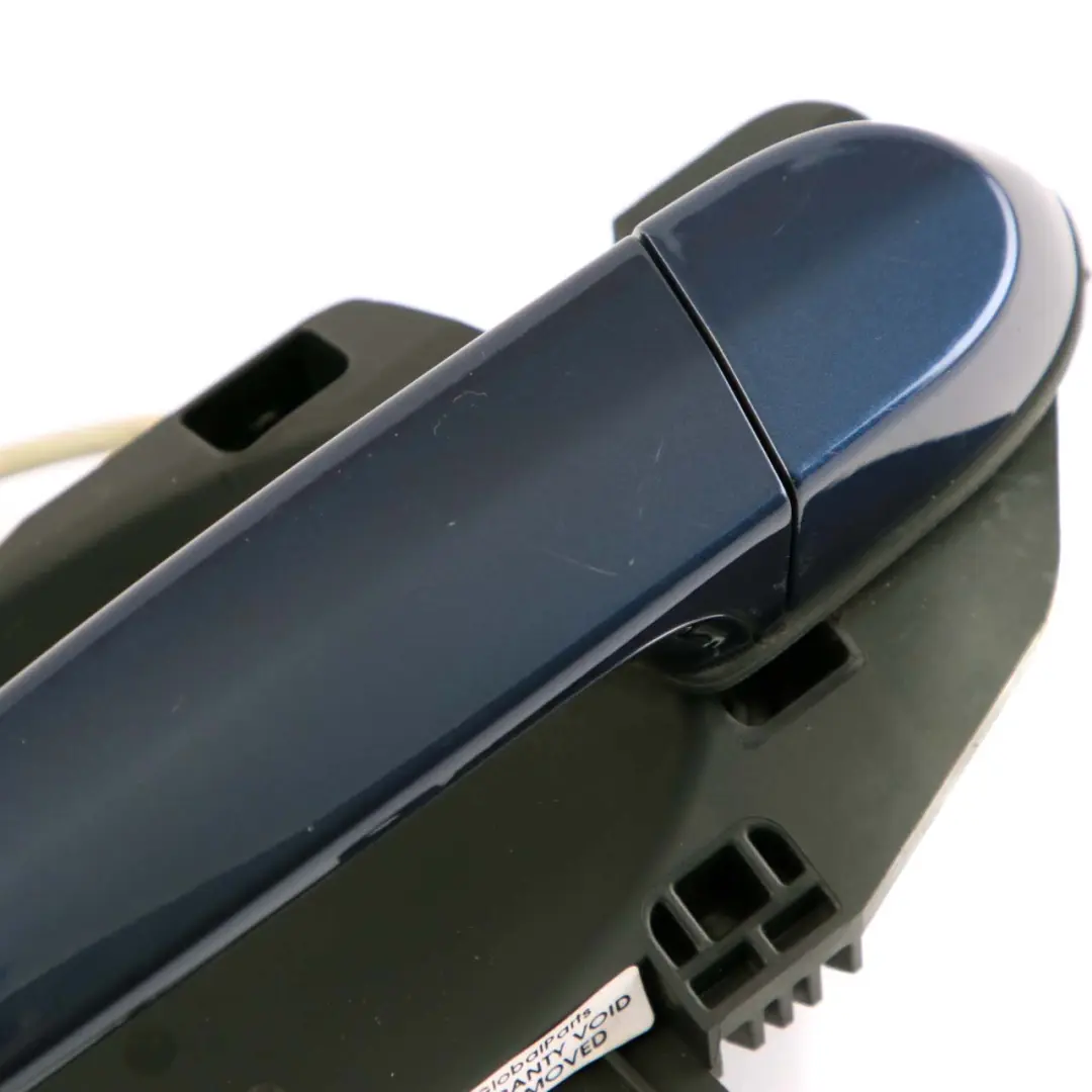 Front Left Door Grab Handle N/S Tiefseeblau Deep Sea Blue A76 to BMW X1 E84 with Part number 2992973 BMW X1 E84 Front Left Door Grab Handle N/S Tiefseeblau Deep Sea Blue A76 - SKU rhd-2992973-DSB - Part number 2992973