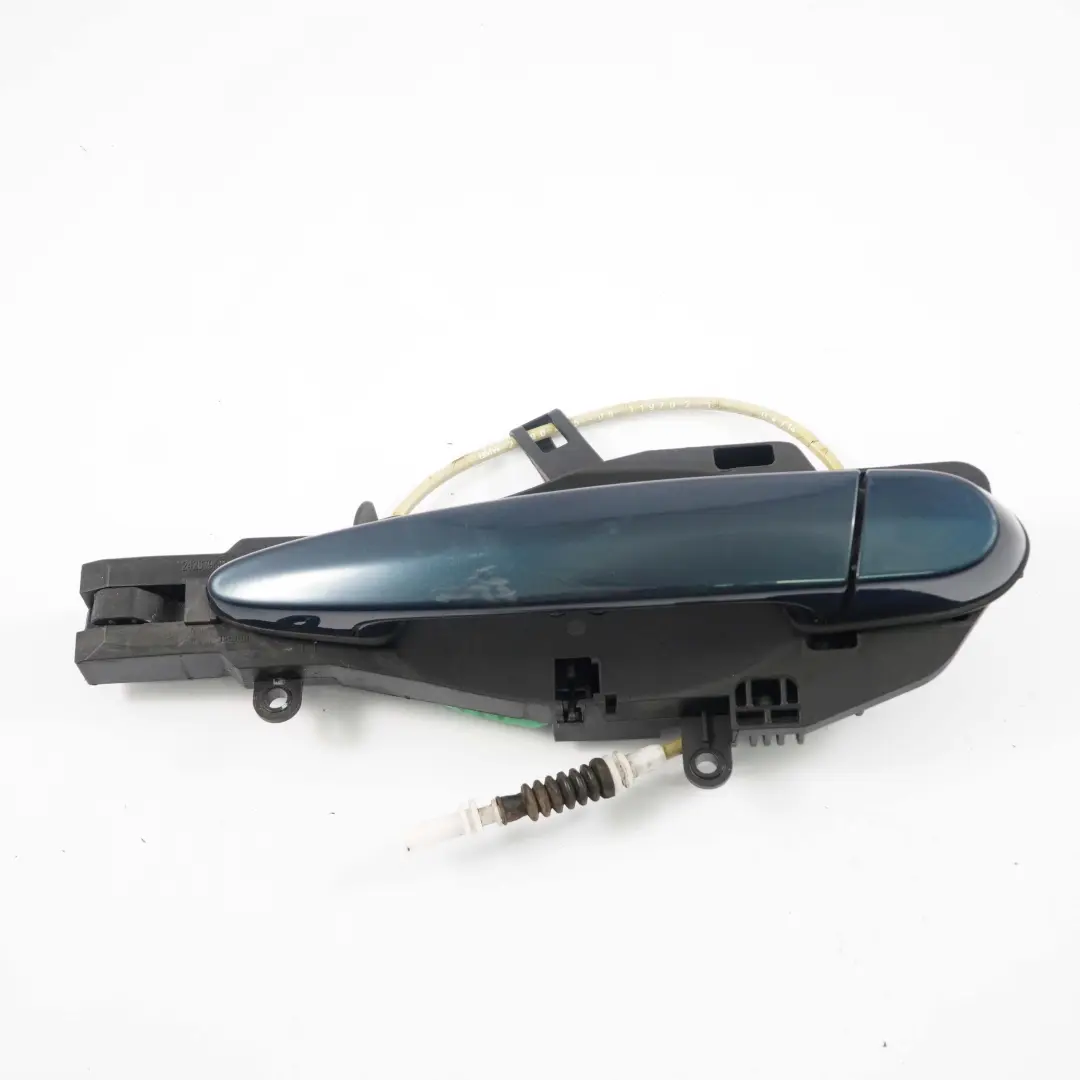  Door Handle BMW X1 E84 Front Left N/S Outside Exterior Grab Midnight Blue B38 - SKU rhd-2992973-MBM - Part number 2992973