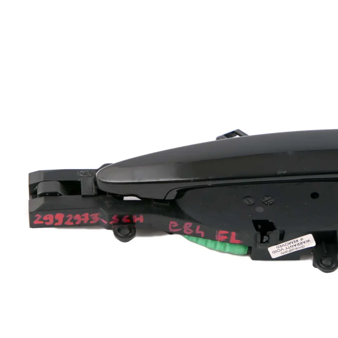 Door Handle BMW X1 E84 Front Left N/S Outside Exterior Grab Schwarz 2 Black 668  - SKU rhd-2992973-SCH - Part number 2992973