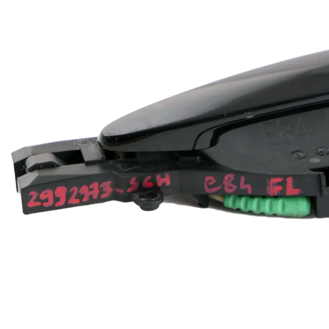 Door Handle BMW X1 E84 Front Left N/S Outside Exterior Grab Schwarz 2 Black 668  - SKU rhd-2992973-SCH - Part number 2992973