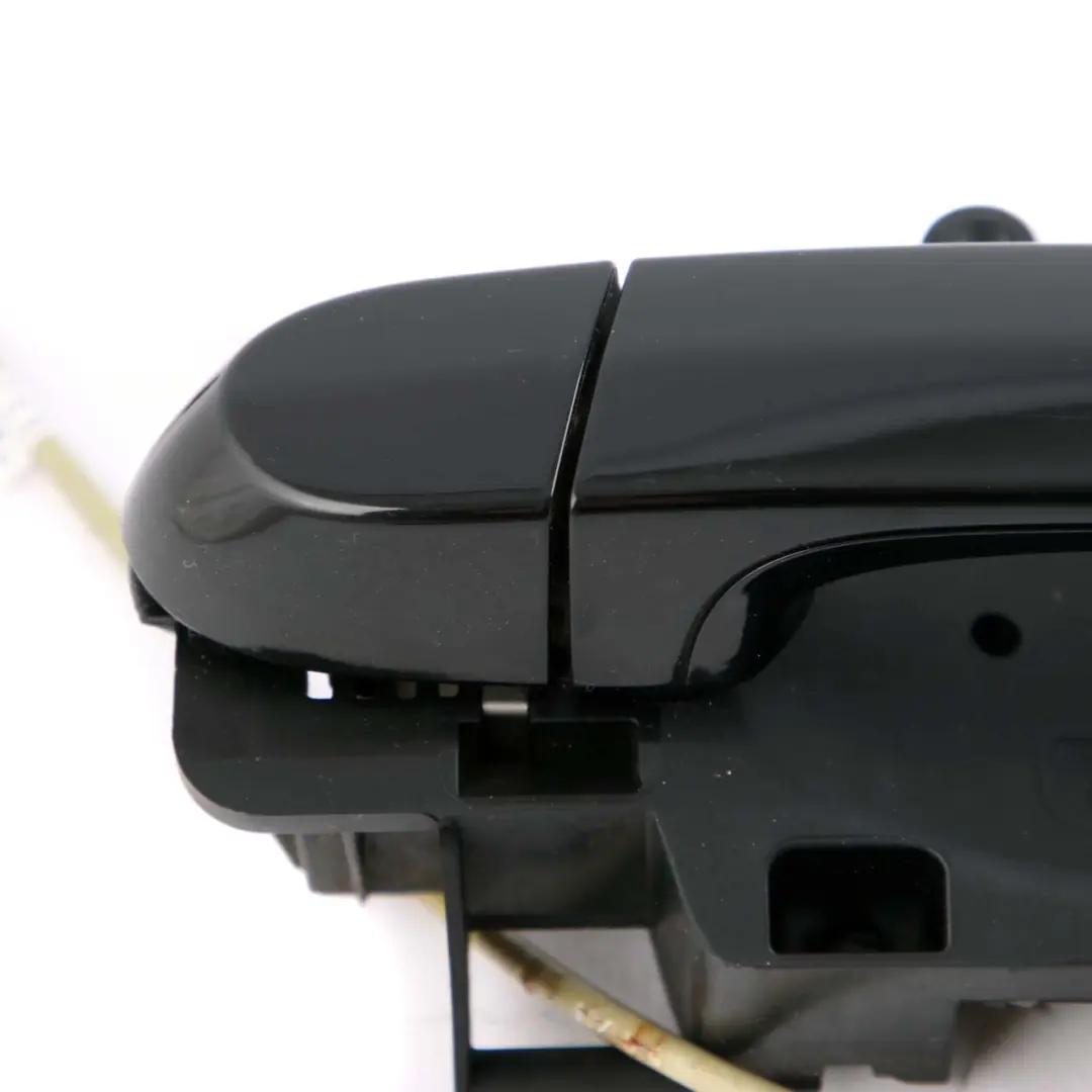 Door Handle BMW X1 E84 Front Left N/S Outside Exterior Grab Schwarz 2 Black 668  - SKU rhd-2992973-SCH - Part number 2992973