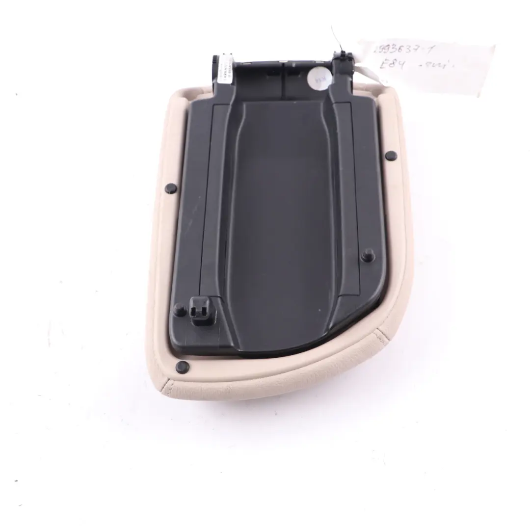 Centre Console Armrest Covering Trim Panel Flap Oyster to BMW X1 E84 with Part number 2993649 BMW X1 E84 Centre Console Armrest Covering Trim Panel Flap Oyster - SKU rhd-2993649 - Part number 2993649