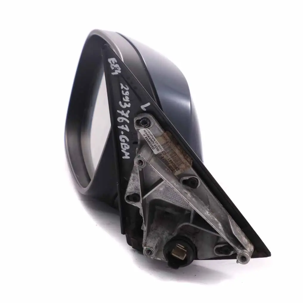 Wing Mirror BMW X1 E84 Heated Left Door N/S Outside Graphite Blue - B07 to with Part number 2993767 Wing Mirror BMW X1 E84 Heated Left Door N/S Outside Graphite Blue - B07 - SKU rhd-2993767-GBM - Part number 2993767