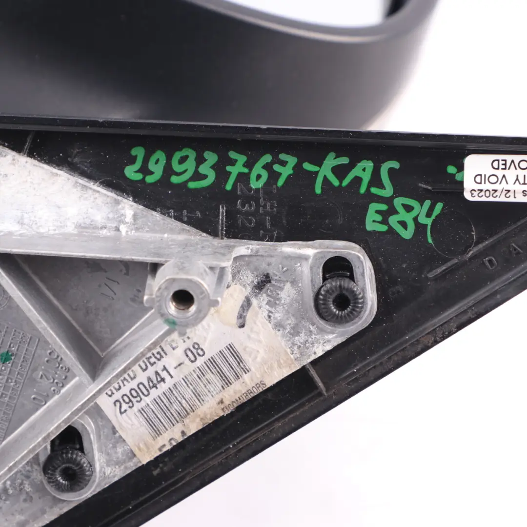 Outside Heated Left Wing Mirror N/S Kashmir Silver A72 to BMW X1 Series E84 with Part number 2993767 BMW X1 Series E84 Outside Heated Left Wing Mirror N/S Kashmir Silver A72 - SKU rhd-2993767-KAS - Part number 2993767