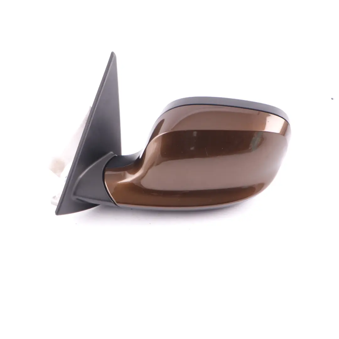 Wing Mirror Heated Left Door N/S Outside 5 Pin Marrakesch Brown - B09 to BMW X1 E84 with Part number 2993767 BMW X1 E84 Wing Mirror Heated Left Door N/S Outside 5 Pin Marrakesch Brown - B09 - SKU rhd-2993767-MBR - Part number 2993767
