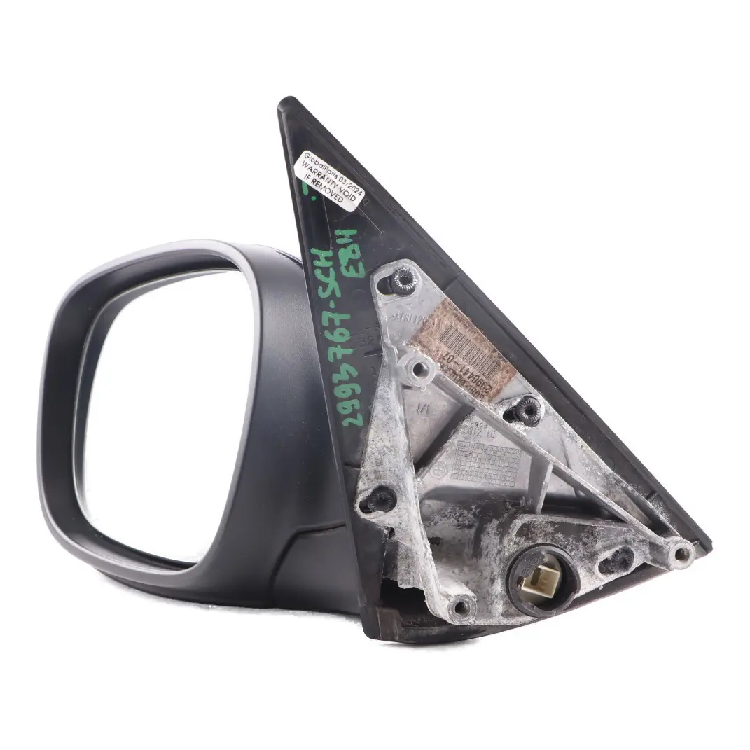  Door Wing Mirror BMW X1 E84 Heated Left N/S Outside Schwarz 2 Black 668 - SKU RHD-2993767-SCH - Part number 2993767