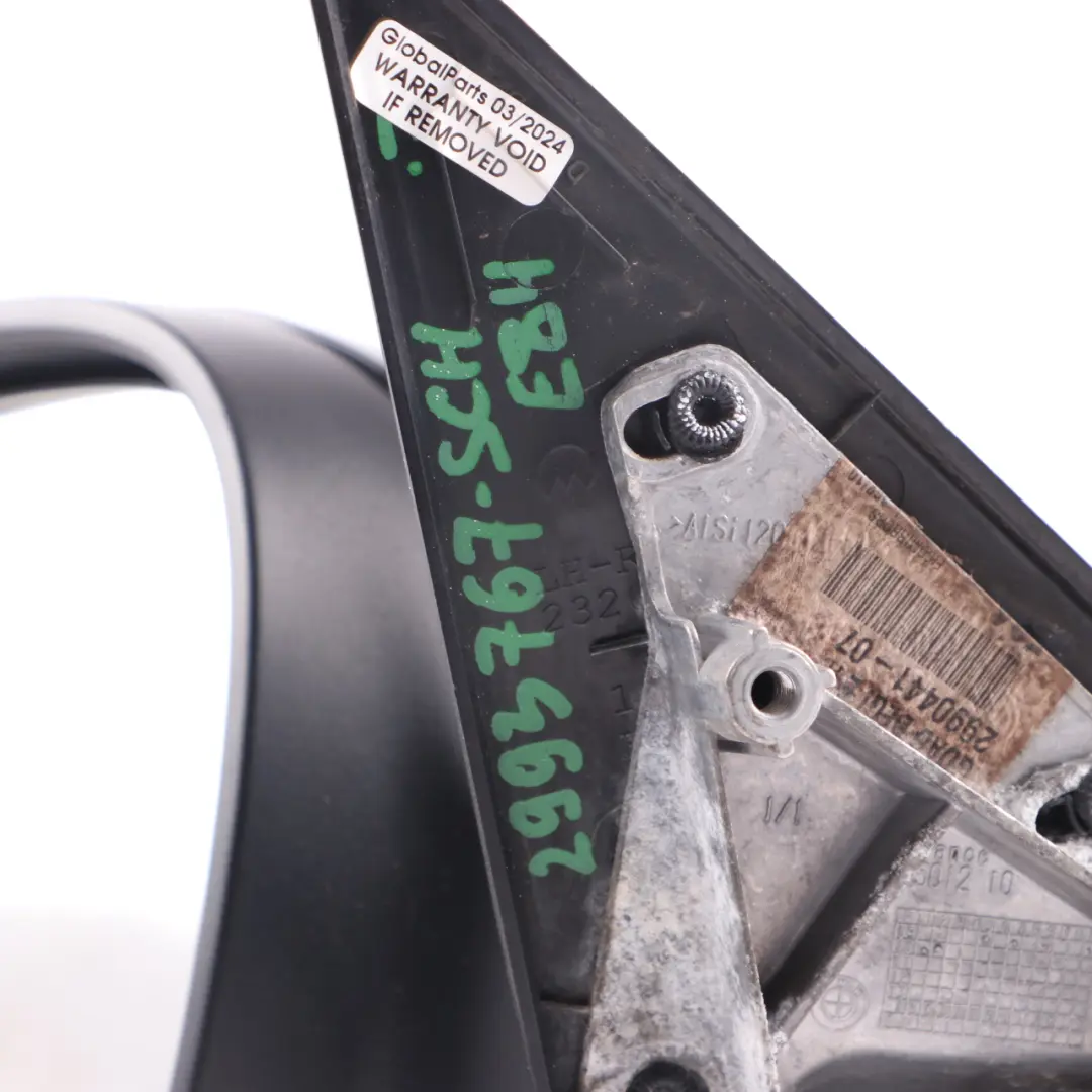 Door Wing Mirror BMW X1 E84 Heated Left N/S Outside Schwarz 2 Black 668 to with Part number 2993767 Door Wing Mirror BMW X1 E84 Heated Left N/S Outside Schwarz 2 Black 668 - SKU RHD-2993767-SCH - Part number 2993767