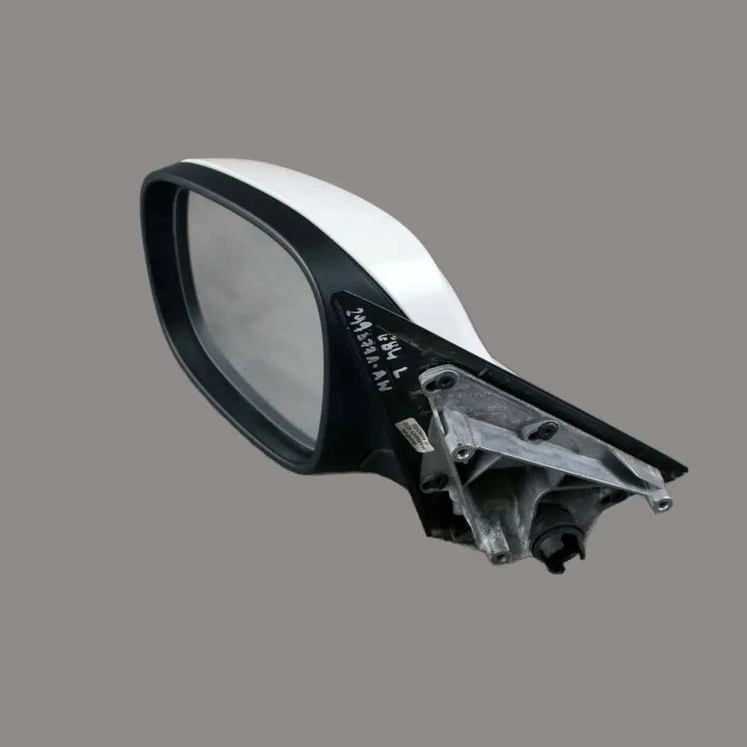 Door Wing Mirror BMW X1 E84 Left N/S Memory Alpinweiss Alpine White 300 to with Part number 2993771 Door Wing Mirror BMW X1 E84 Left N/S Memory Alpinweiss Alpine White 300 - SKU rhd-2993771-AW - Part number 2993771