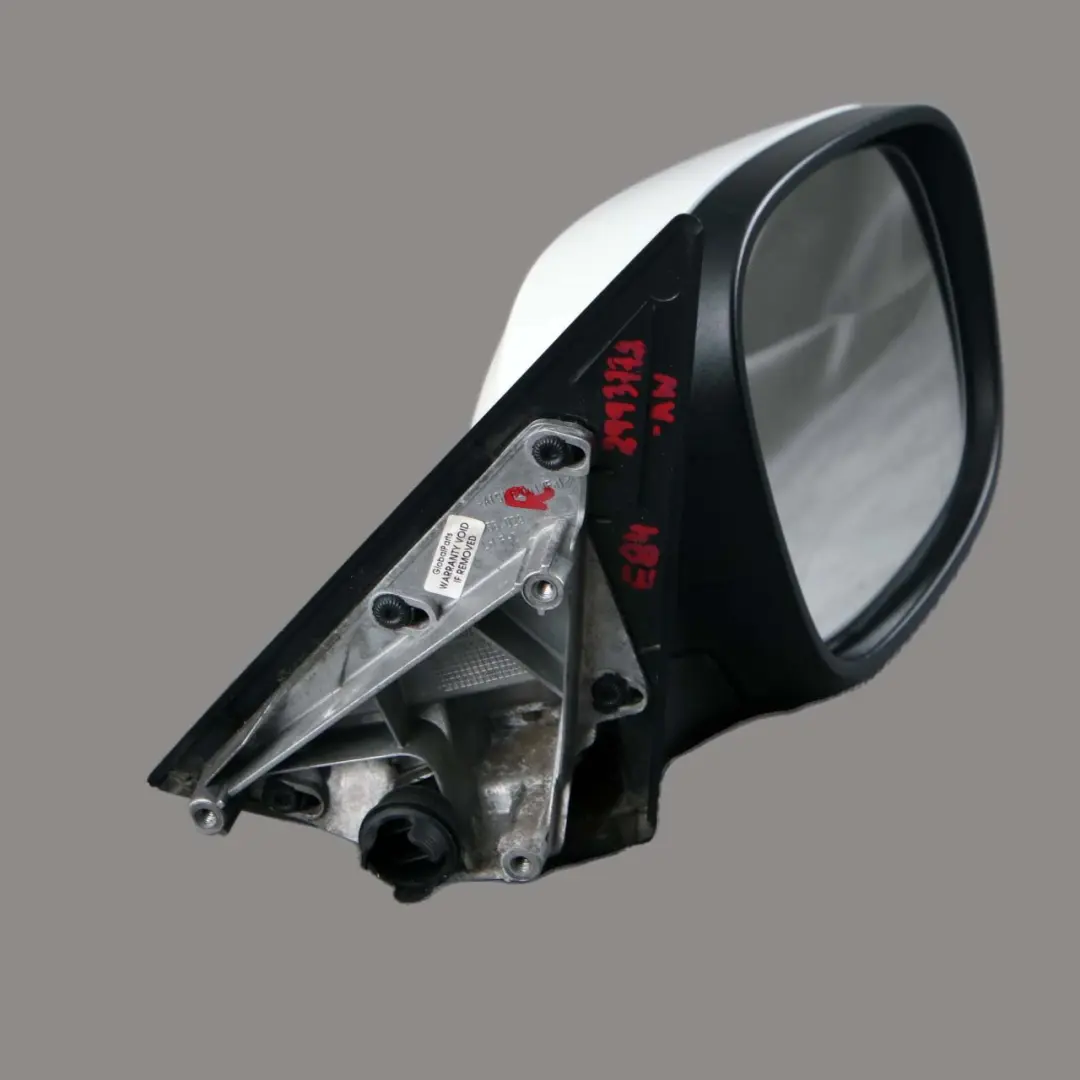 Door Wing Mirror BMW X1 E84 Right O/S Memory Alpinweiss Alpine White 300 to with Part number 2993772 Door Wing Mirror BMW X1 E84 Right O/S Memory Alpinweiss Alpine White 300 - SKU rhd-2993772-AW - Part number 2993772