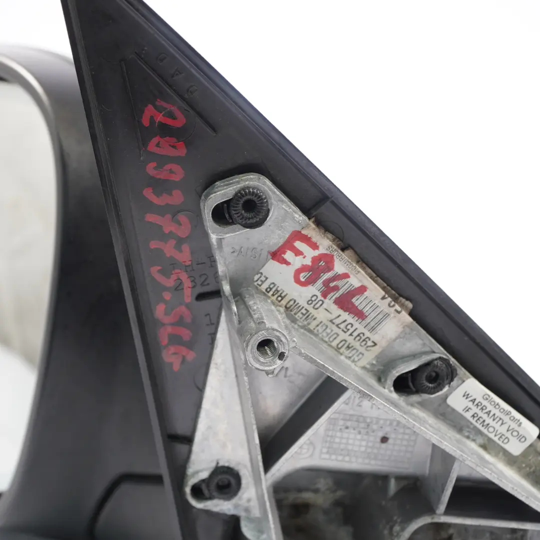 Door Wing Mirror BMW X1 E84 Left N/S Auto Dip Memory Spacegrau Space Grey A52 to with Part number 2993775 Door Wing Mirror BMW X1 E84 Left N/S Auto Dip Memory Spacegrau Space Grey A52 - SKU rhd-2993775-SCG - Part number 2993775