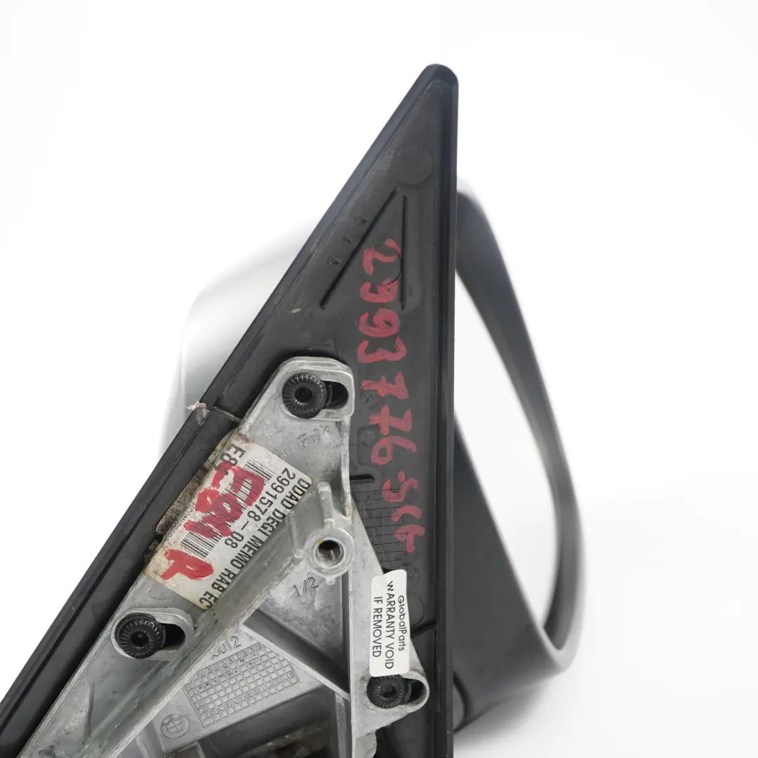 Door Wing Mirror BMW X1 E84 Right O/S Auto Dip Memory Spacegrau Space Grey A52 to with Part number 2993776 Door Wing Mirror BMW X1 E84 Right O/S Auto Dip Memory Spacegrau Space Grey A52 - SKU rhd-2993776-SCG - Part number 2993776