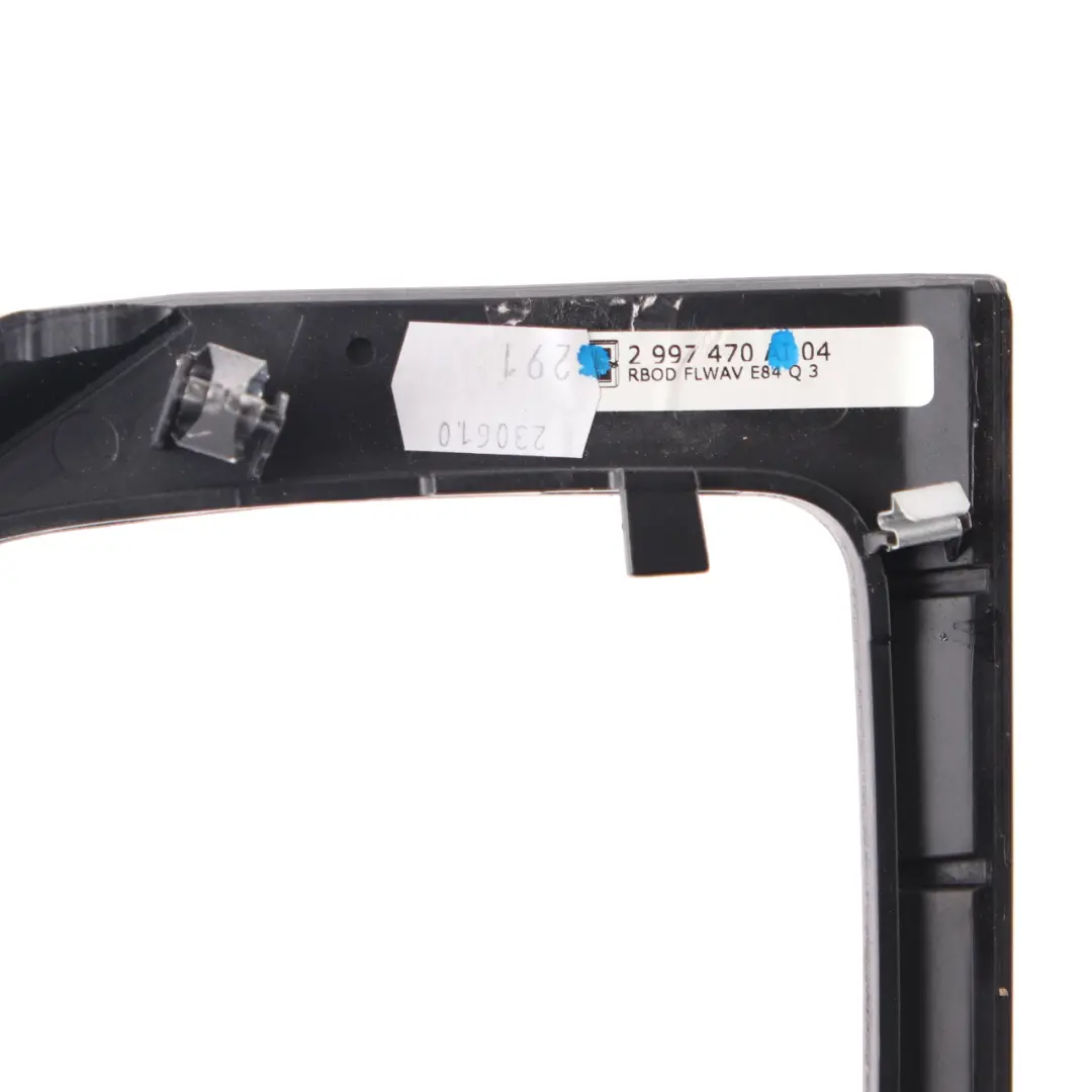 Centre Console BMW X1 E84 Trim Cover Ash Dash Shining Fineline Wave to with Part number 2997470 Centre Console BMW X1 E84 Trim Cover Ash Dash Shining Fineline Wave - SKU rhd-2997470 - Part number 2997470