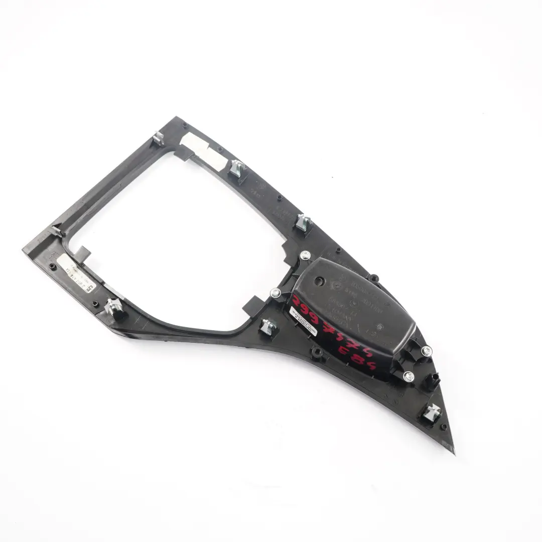 Trim Cover Centre Console Ash Dash Black Shining High Gloss to BMW X1 E84 with Part number 2997474 BMW X1 E84 Trim Cover Centre Console Ash Dash Black Shining High Gloss - SKU rhd-2997474 - Part number 2997474