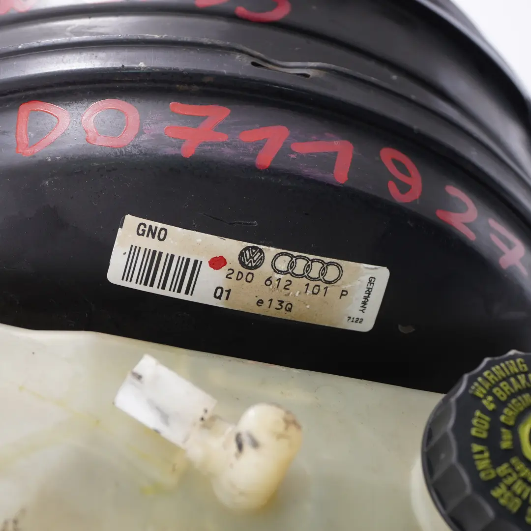 Brake Servo Brake Master Cylinder Booster 2D0612101P to VW Volkswagen LT 35 with Part number 2D0711927 VW Volkswagen LT 35 Brake Servo Brake Master Cylinder Booster 2D0612101P - SKU rhd-2D0711927 - Part number 2D0711927