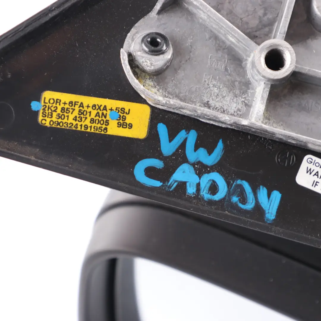 Wing Mirror Door Left N/S Outside Primed to VW Volkswagen Caddy 3 with Part number 2K2857501AN VW Volkswagen Caddy 3 Wing Mirror Door Left N/S Outside Primed - SKU rhd-2K2857501AN-PRIM - Part number 2K2857501AN