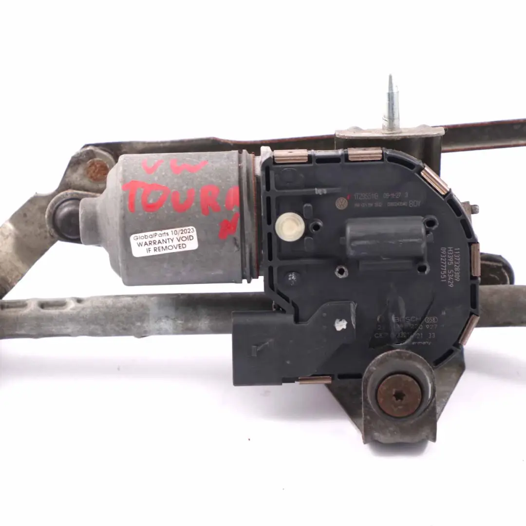 Windscreen Wiper Linkage Motor System to Volkswagen VW Touran Caddy Altea with Part number 1T2955023 Volkswagen VW Touran Caddy Altea Windscreen Wiper Linkage Motor System - SKU rhd-2K2955119C - Part number 1T2955023