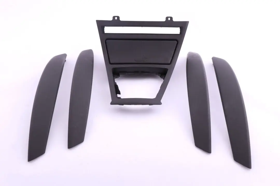 Set Trim Strip Door Gearshift Cover Schiefergrau DK Black to BMW X3 Series E83 with Part number 3400699 BMW X3 Series E83 Set Trim Strip Door Gearshift Cover Schiefergrau DK Black - SKU rhd-3400699 - Part number 3400699