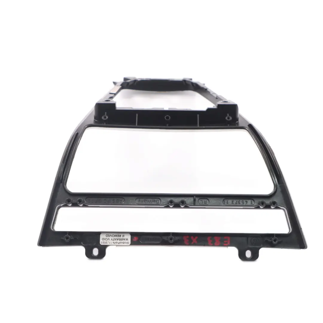 Centre Console Trim Gear Shift Tray Cover Wolkenschliff Alu 3411697 to BMW X3 E83 with Part number 3401826 BMW X3 E83 Centre Console Trim Gear Shift Tray Cover Wolkenschliff Alu 3411697 - SKU rhd-3401826-4 - Part number 3401826