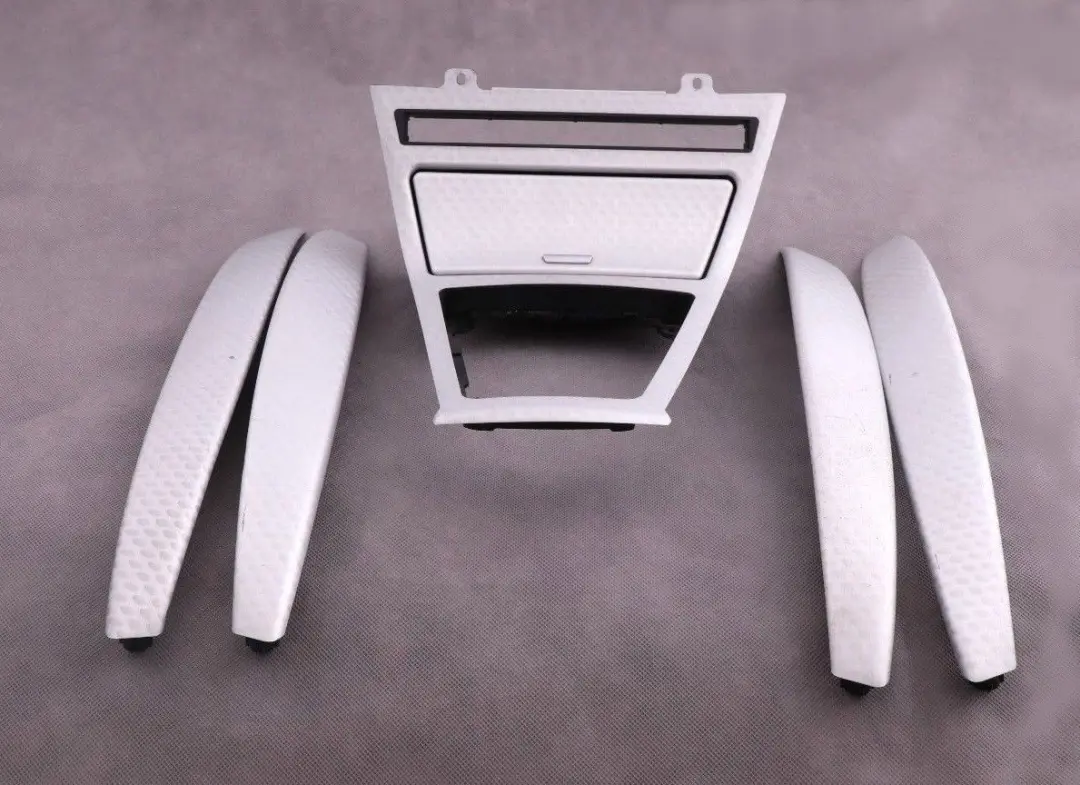 Set Trim Strip Door Gearshift Gear Cover Wolkenschliff Alu to BMW X3 Series E83 with Part number 3401826 BMW X3 Series E83 Set Trim Strip Door Gearshift Gear Cover Wolkenschliff Alu - SKU rhd-3401826 - Part number 3401826