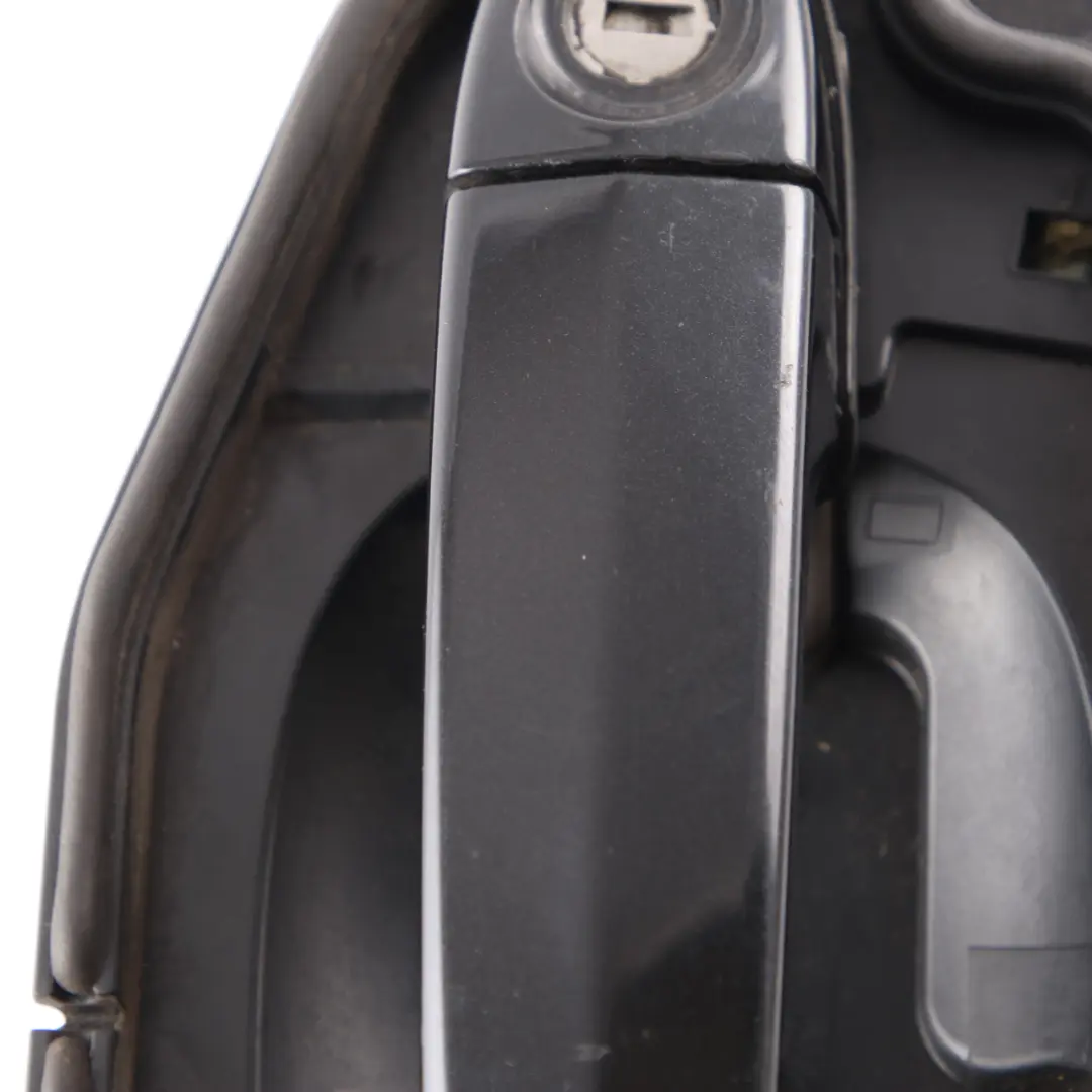 Complete Front Right Grab Handle O/S Black Sapphire Metallic to BMW X3 Series E83 with Part number 3402592 BMW X3 Series E83 Complete Front Right Grab Handle O/S Black Sapphire Metallic - SKU rhd-3402592-BS - Part number 3402592