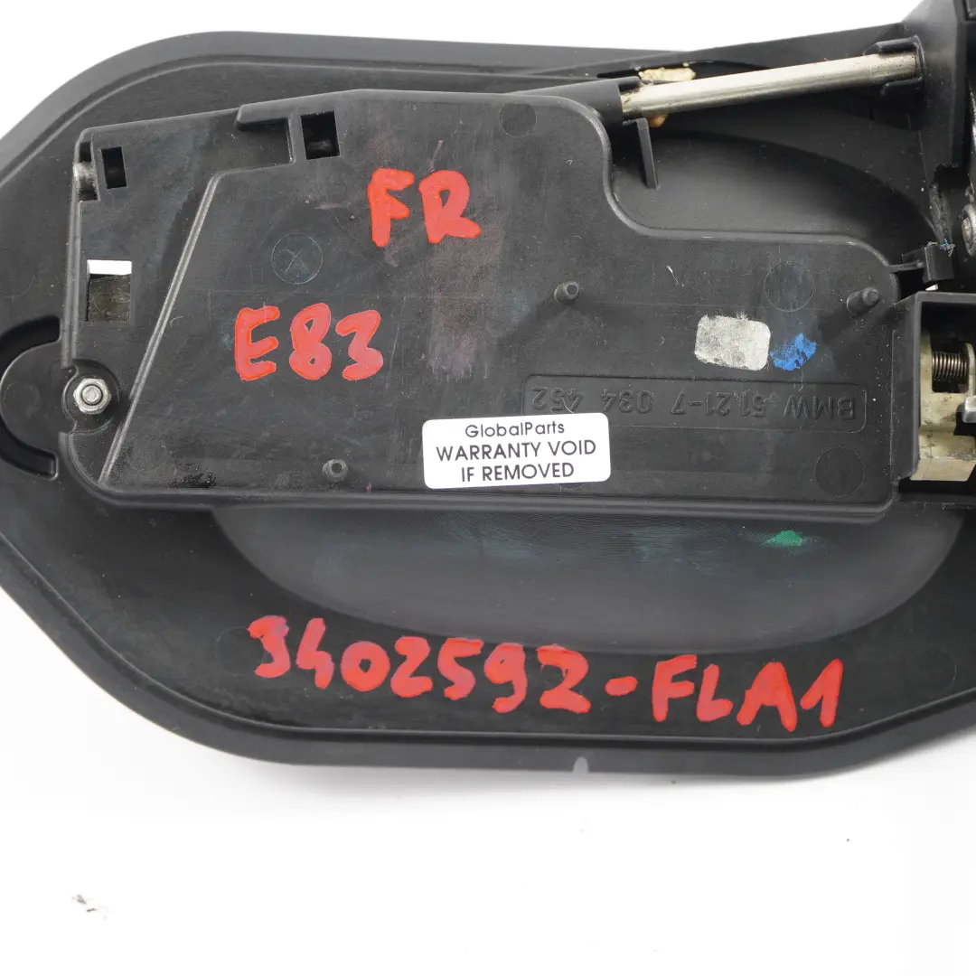 Door Handle BMW X3 E83 Grab Front Right O/S Flamenco Red Metallic - 470 to with Part number 3402592 Door Handle BMW X3 E83 Grab Front Right O/S Flamenco Red Metallic - 470 - SKU rhd-3402592-FLA1 - Part number 3402592