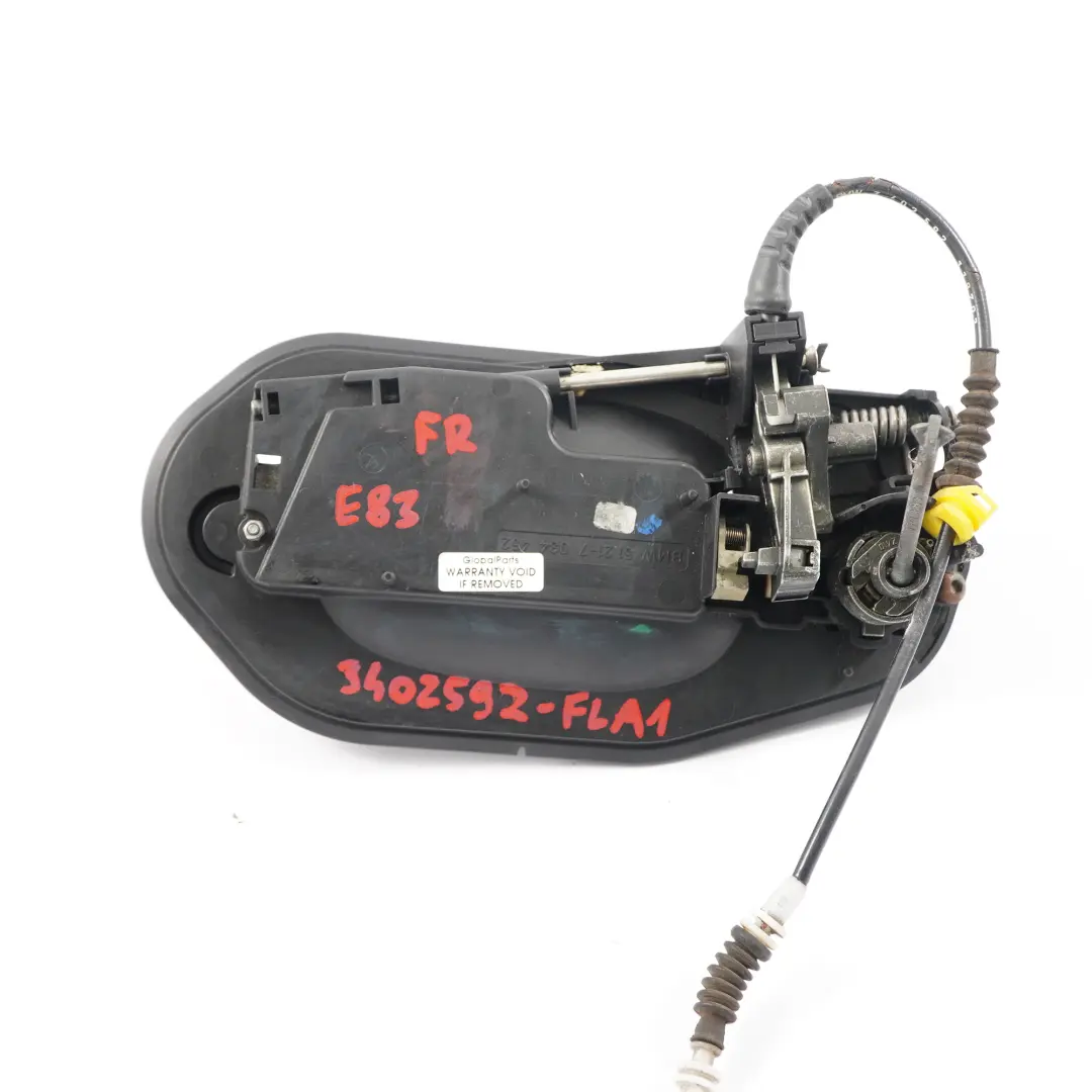 Door Handle BMW X3 E83 Grab Front Right O/S Flamenco Red Metallic - 470 to with Part number 3402592 Door Handle BMW X3 E83 Grab Front Right O/S Flamenco Red Metallic - 470 - SKU rhd-3402592-FLA1 - Part number 3402592