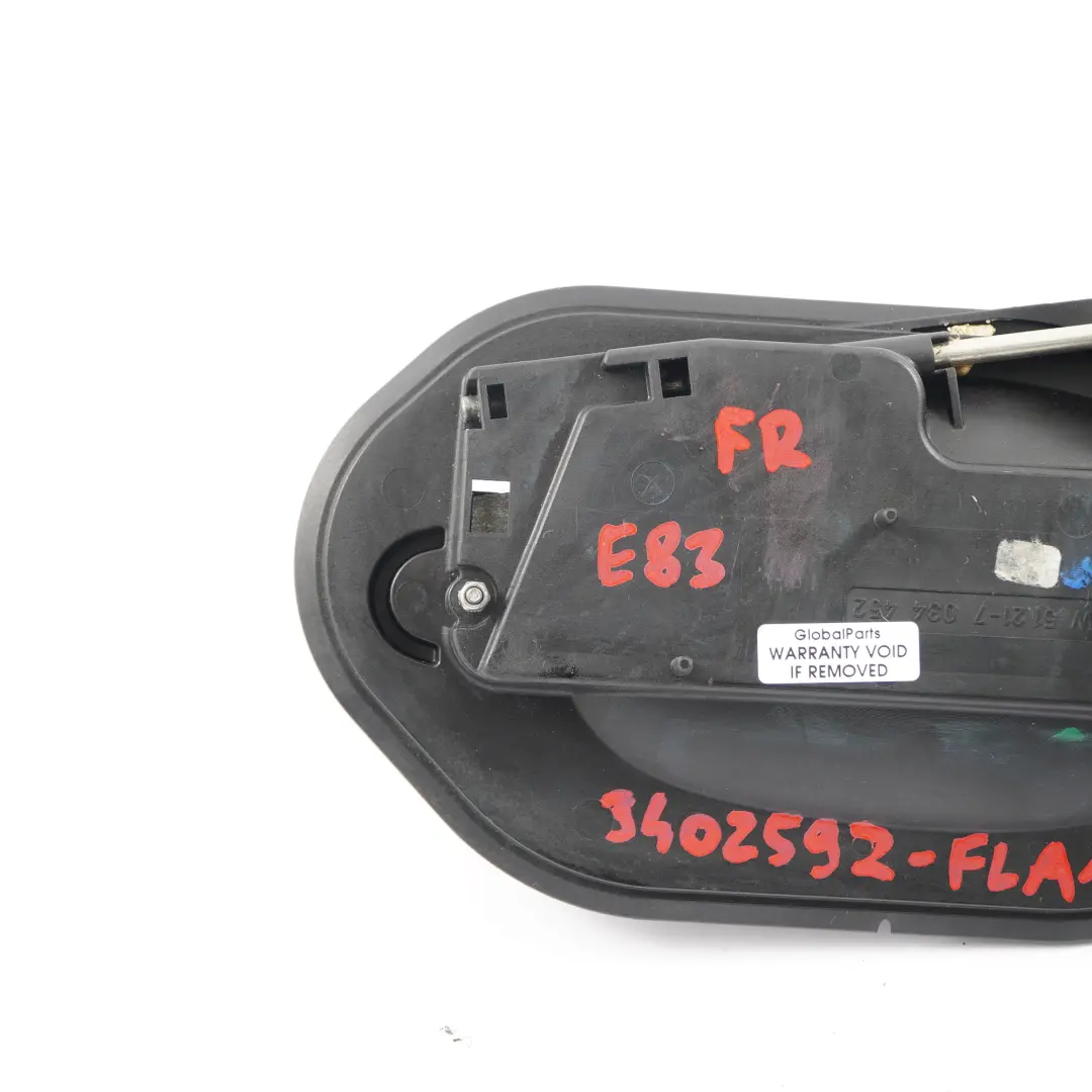 Door Handle BMW X3 E83 Grab Front Right O/S Flamenco Red Metallic - 470 to with Part number 3402592 Door Handle BMW X3 E83 Grab Front Right O/S Flamenco Red Metallic - 470 - SKU rhd-3402592-FLA1 - Part number 3402592