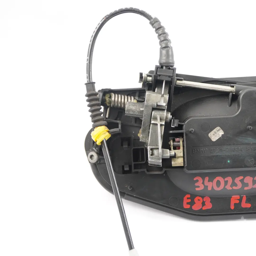 Door Handle BMW X3 E83 Complete Grab Front Left N/S Flamenco Red Metallic - 470 to with Part number 3402592 Door Handle BMW X3 E83 Complete Grab Front Left N/S Flamenco Red Metallic - 470 - SKU rhd-3402592-FLA - Part number 3402592