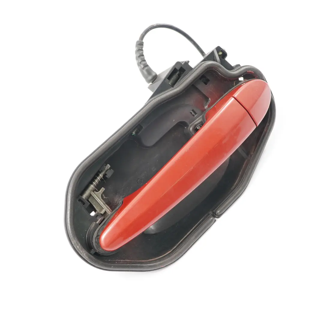 Door Handle BMW X3 E83 Complete Grab Front Left N/S Flamenco Red Metallic - 470 to with Part number 3402592 Door Handle BMW X3 E83 Complete Grab Front Left N/S Flamenco Red Metallic - 470 - SKU rhd-3402592-FLA - Part number 3402592