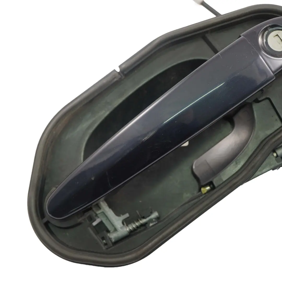 Front Right Grab Handle O/S Monacoblau Metallic Monaco Blue A35 to BMW X3 E83 with Part number 3402592 BMW X3 E83 Front Right Grab Handle O/S Monacoblau Metallic Monaco Blue A35 - SKU rhd-3402592-MB - Part number 3402592