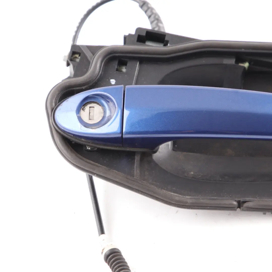 Grab Handle BMW X3 E83 Front Door Right O/S Outside Montego Blue Metallic A51 to with Part number 3402592 Grab Handle BMW X3 E83 Front Door Right O/S Outside Montego Blue Metallic A51 - SKU rhd-3402592-MTB2 - Part number 3402592