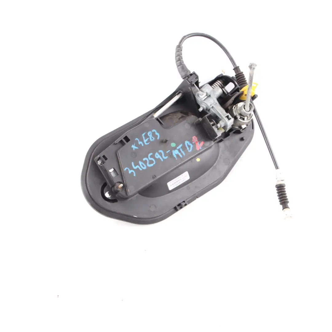 Grab Handle BMW X3 E83 Front Door Right O/S Outside Montego Blue Metallic A51 to with Part number 3402592 Grab Handle BMW X3 E83 Front Door Right O/S Outside Montego Blue Metallic A51 - SKU rhd-3402592-MTB2 - Part number 3402592