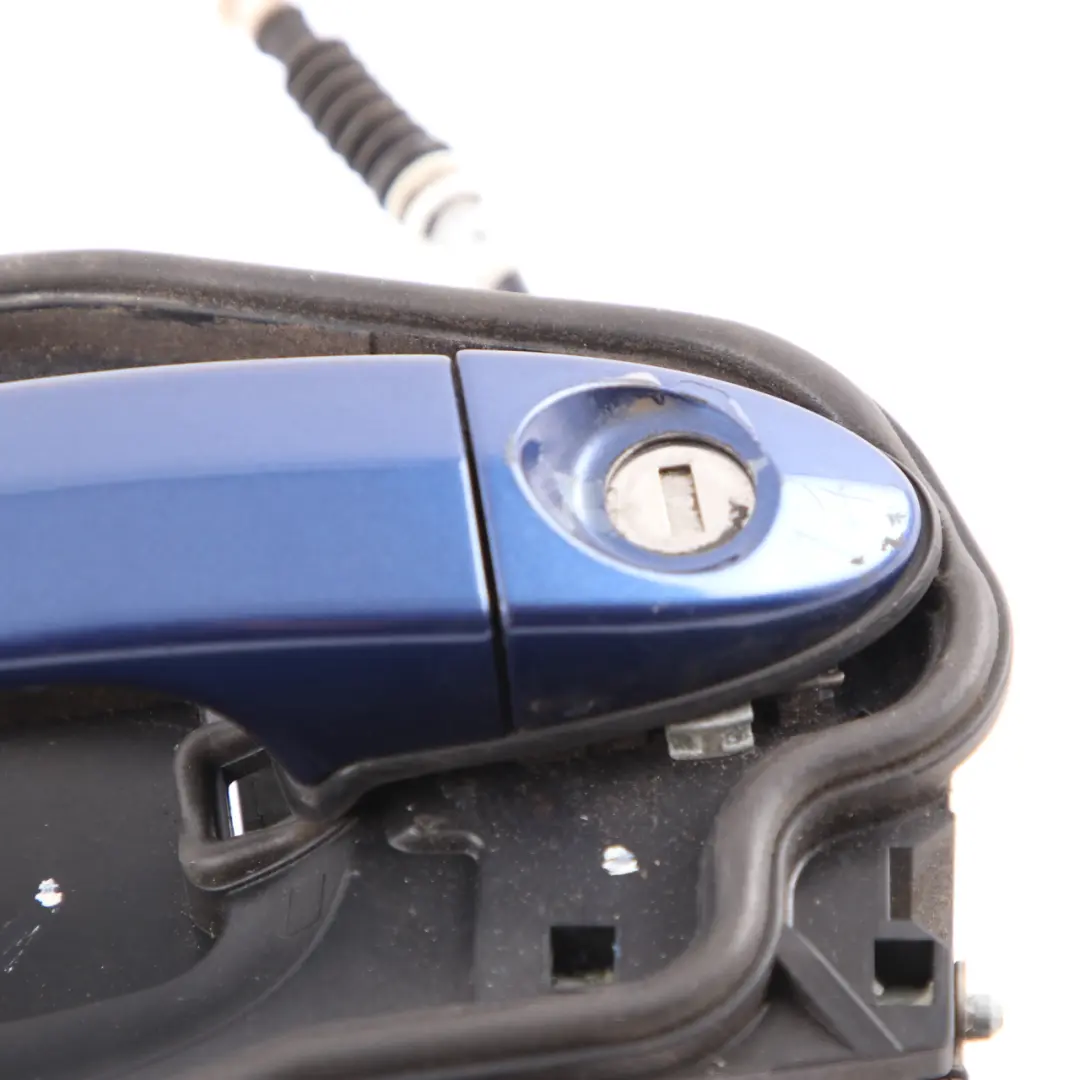 Grab Handle BMW X3 E83 Front Door Right O/S Outside Montego Blue Metallic A51 to with Part number 3402592 Grab Handle BMW X3 E83 Front Door Right O/S Outside Montego Blue Metallic A51 - SKU rhd-3402592-MTB2 - Part number 3402592