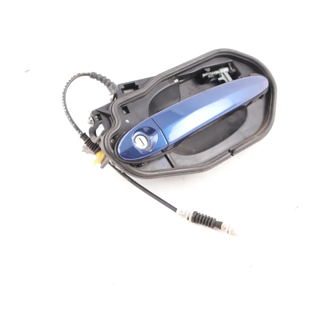 Grab Handle BMW X3 E83 Front Door Right O/S Outside Montego Blue Metallic A51 to with Part number 3402592 Grab Handle BMW X3 E83 Front Door Right O/S Outside Montego Blue Metallic A51 - SKU rhd-3402592-MTB2 - Part number 3402592