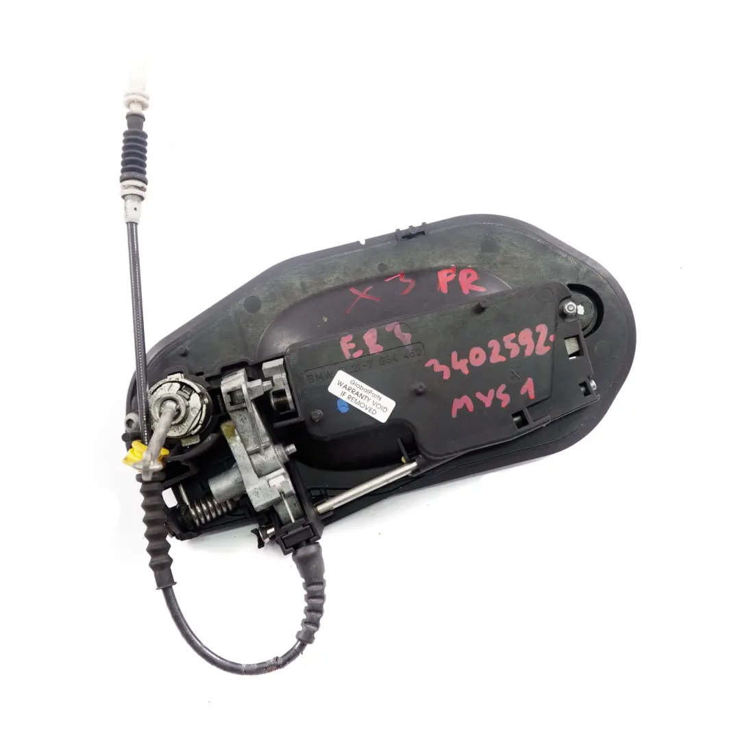 Front Right Grab Handle O/S Mysticblau Metallic Mystic Blue A07 to BMW X3 E83 with Part number 3402592 BMW X3 E83 Front Right Grab Handle O/S Mysticblau Metallic Mystic Blue A07 - SKU rhd-3402592-MYS1 - Part number 3402592