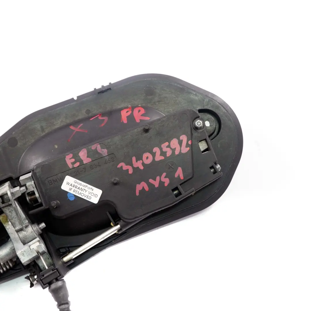 Front Right Grab Handle O/S Mysticblau Metallic Mystic Blue A07 to BMW X3 E83 with Part number 3402592 BMW X3 E83 Front Right Grab Handle O/S Mysticblau Metallic Mystic Blue A07 - SKU rhd-3402592-MYS1 - Part number 3402592