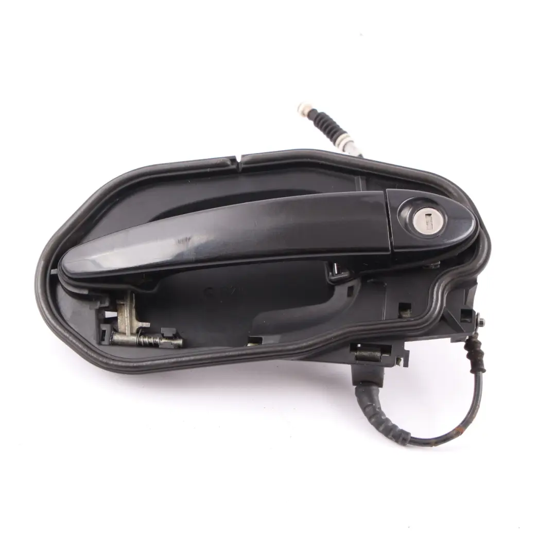 BMW X3 E83 Complete Front Right Grab Handle O/S Schwarz 2 Black 668 - SKU rhd-3402592-SCH - Part number 3402592