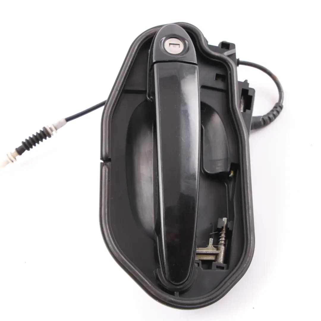 BMW X3 E83 Complete Front Right Grab Handle O/S Schwarz 2 Black 668 - SKU rhd-3402592-SCH - Part number 3402592