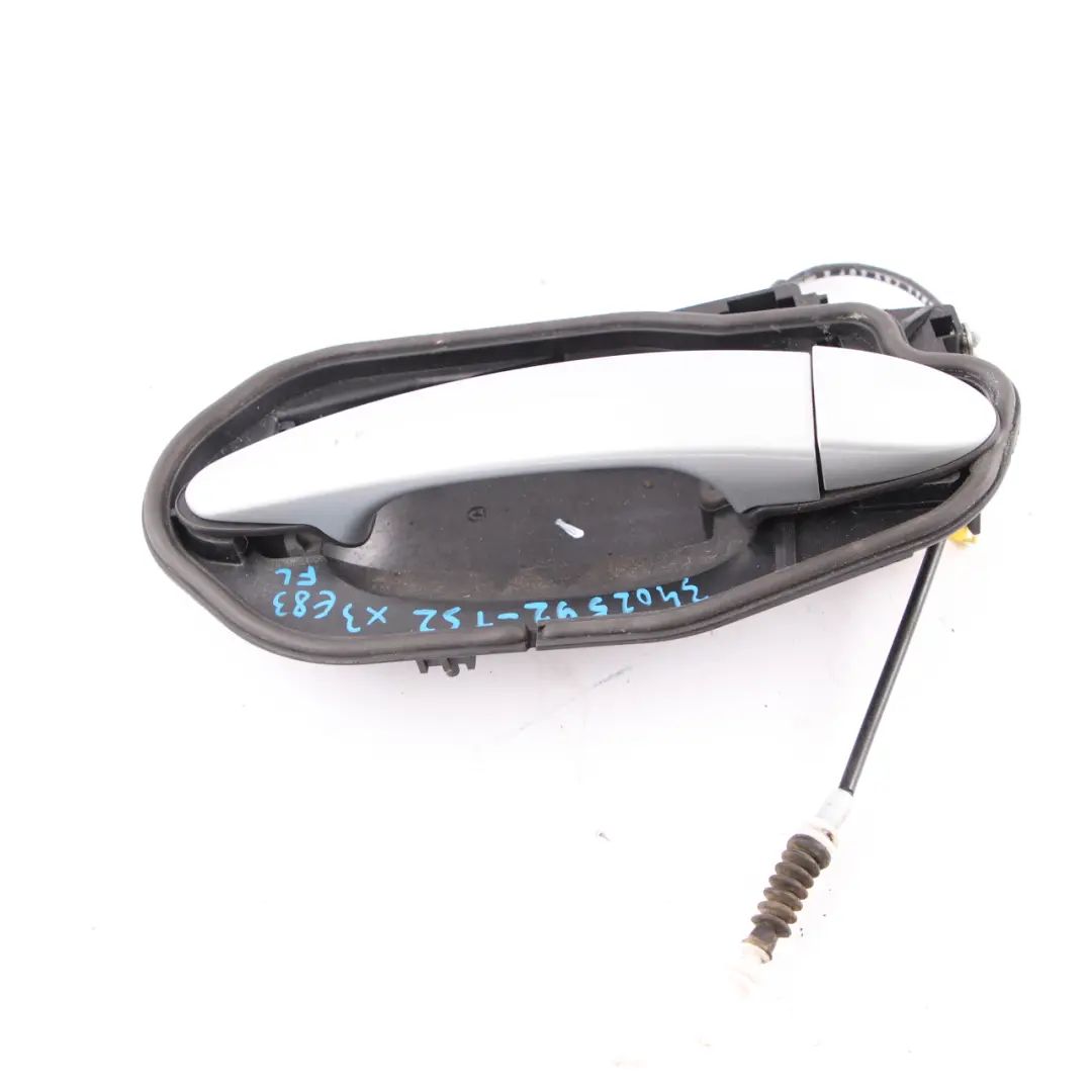 Grab Handle BMW X3 E83 Complete Front Left N/S Titansilber Titanium Silver 354 to with Part number 3402592 Grab Handle BMW X3 E83 Complete Front Left N/S Titansilber Titanium Silver 354 - SKU rhd-3402592-TS2 - Part number 3402592
